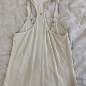 LULULEMON white tank top